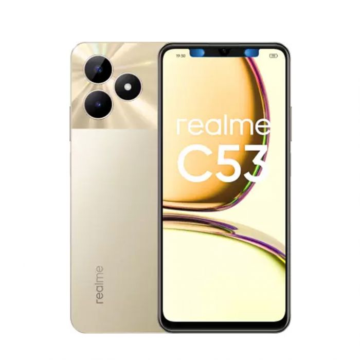 realme C53 (Champion Gold, 4 GB, 128 GB) Poojara Telecom, World of  Communication. Gujarat's Fastest Growing & Most Trusted Mobile Retail Chain.