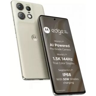 Motorola Moto Edge 50 Pro 5G ( Creamy White, 12GB + 256GB )