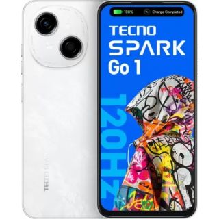 Tecno Spark Go 1 (Glittery White, 4GB + 64GB)