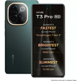 Vivo T3 Pro 5G (Emerald Green, 8GB + 256GB)