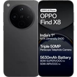 Find X8  (Space Black, 16GB + 512GB)  
