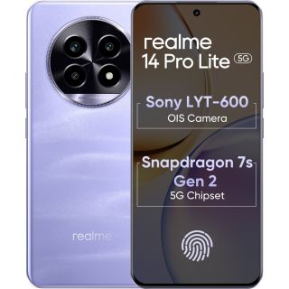 Realme 14 Pro Lite 5G (Glass Purple, 8GB + 256GB )