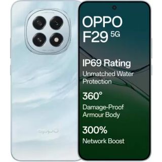 Oppo F29 5G (Glacier Blue, 8GB + 256GB)