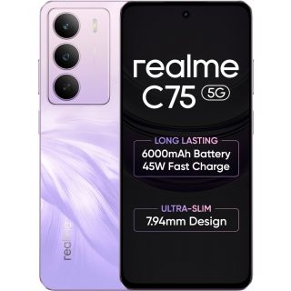 Realme C75 5G (Purple Blossom, 4GB +128GB)