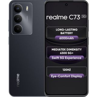 Realme C73 5G (Onyx Black, 4GB + 64GB)