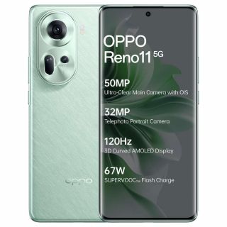 OPPO Reno11 5G (Wave Green, 8GB + 128GB)