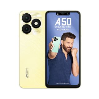 Itel A50 A667LP (Shimmer Gold, 3GB + 64GB )