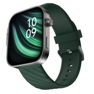 Noise NSW-412 Colorfit Caliber 3 Plus Amoled Silicon Forest Green Watch