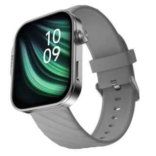 Noise NSW-412 Colorfit Caliber 3 Plus Amoled Silicon Silver Grey Watch