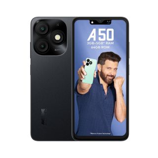 Itel A50 A667LP (Misty Black, 4GB + 64GB )
