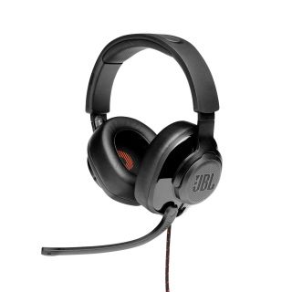 JBL Quantum 100 Wired Over-Ear Gaming Headset (Black)