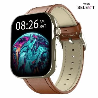 Noise Colorfit Ultra 3 Amoled BT Calling Classic Tan Brown Watch