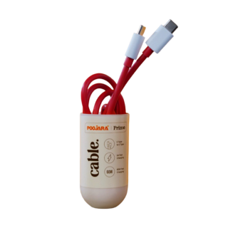 Poojara Prime Type C to C 60W Data Cable