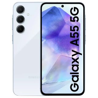 Samsung Galaxy A55 5G (Awesome Iceblue, 8GB + 128GB)