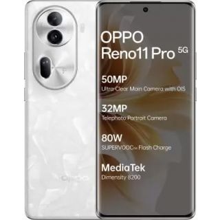 OPPO Reno11 Pro 5G (Pearl White, 12GB + 256GB)