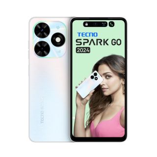 Tecno Spark Go 2024  (Mystery White , 3GB + 64GB)