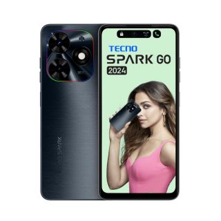 Tecno Spark Go 2024  (Gravity Black, 4GB + 64GB)