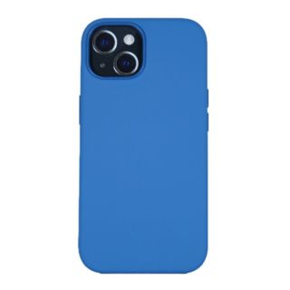 Poojara Prime iPhone 15 Plus Nature Series Silicone Case- Blue