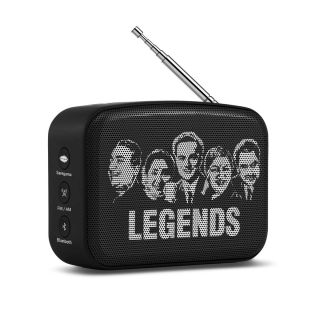 Saregama Carvaan Mini Hindi Portable Music Player (Moonlight Black)