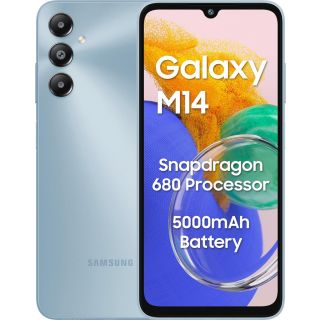 Samsung Galaxy M14 (Arctic Blue, 4GB + 64GB)