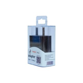 Poojara Prime  25W  Type C Port Adapter - Black