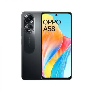 Oppo A58 (Glowing Black, 6GB, 128GB)