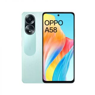 Oppo A58 (Dazzling Green, 6GB, 128GB)