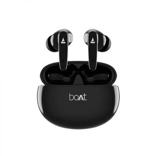 boAt Airdopes 183 Wireless Earbuds (Space Black)