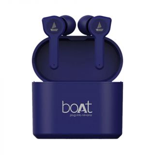 boAt Airdopes 402 Wireless Earbuds (Bold Blue)