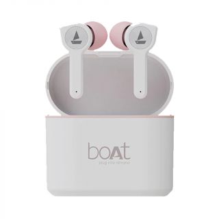 boAt Airdopes 408 Wireless Earbuds (RoseGold White)