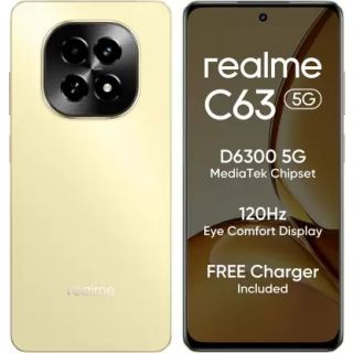 Realme C63 (Starry Gold, 4GB + 128GB)