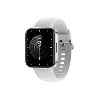 DIZO Watch D Talk (realme TechLife) Smart Watch (Silver Grey)