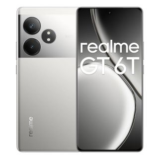 Realme GT 6T 5G (Fluid Silver, 12GB + 256GB)