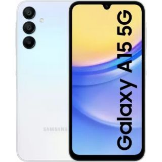 Samsung Galaxy A15 5G (Light Blue, 6GB + 128GB)