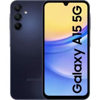 Samsung Galaxy A15 5G (Blue Black, 6GB + 128GB)