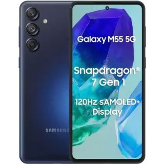Samsung Galaxy M55 5G (Black, 12GB + 256GB)