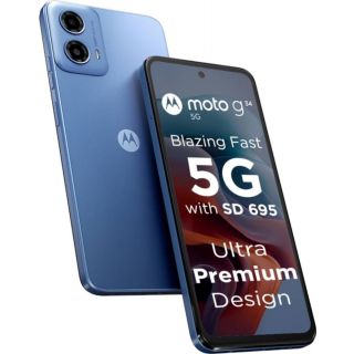 Motorola Moto G34 5G ( Ice Blue, 4GB + 128GB )