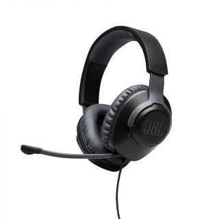 JBL Free WFH, Wired Headphones with Mic (Over-Ear, Black)