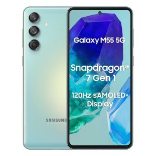 Samsung Galaxy M55 5G (Light Green,  8GB + 256GB)