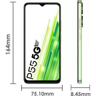 Itel P55 5G (Mint Green, 4GB + 64GB)