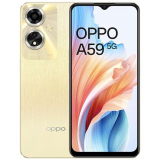 Oppo A59 5G (Silk Gold, 6GB + 128GB)