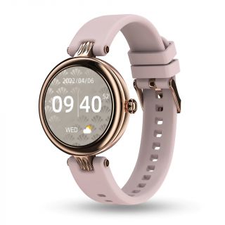 Pebble Venus Smartwatch for Women (Ivory Gold)
