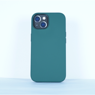 Poojara Prime iPhone 15 Nature Series Silicone Case- Green