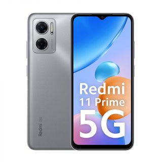Redmi 11 Prime 5G (Chrome Silver, 4GB, 64GB)