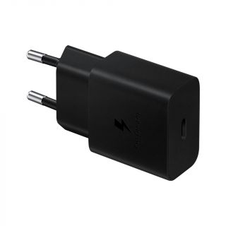 Samsung 15W Power Adapter PD W/O Cable USB-C Port (Black)