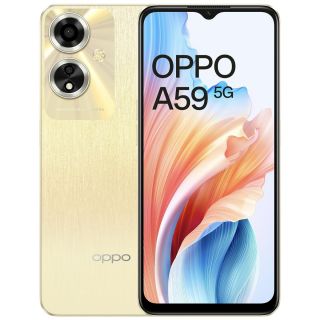 Oppo A59 5G (Silk Gold, 6GB + 128GB)