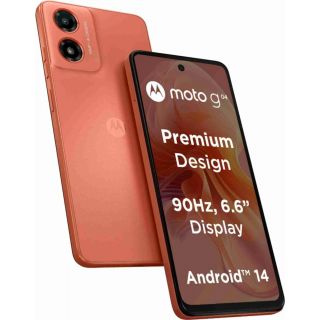 Motorola Moto G04 ( Sunrise Orange, 4GB + 64GB ) 
