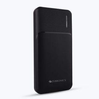 Zebronics Zeb MB10000MAH S9 (Black, 12W) Powerbank 