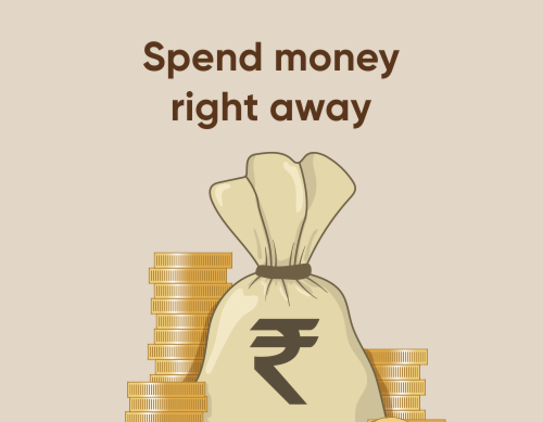 Spend money