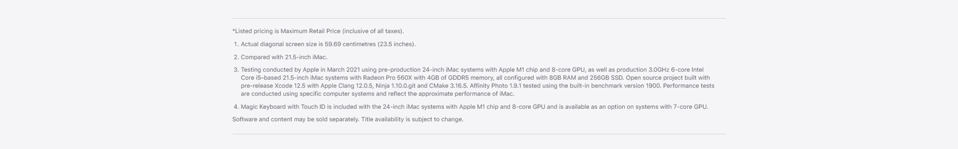 Apple iMac 24 inch